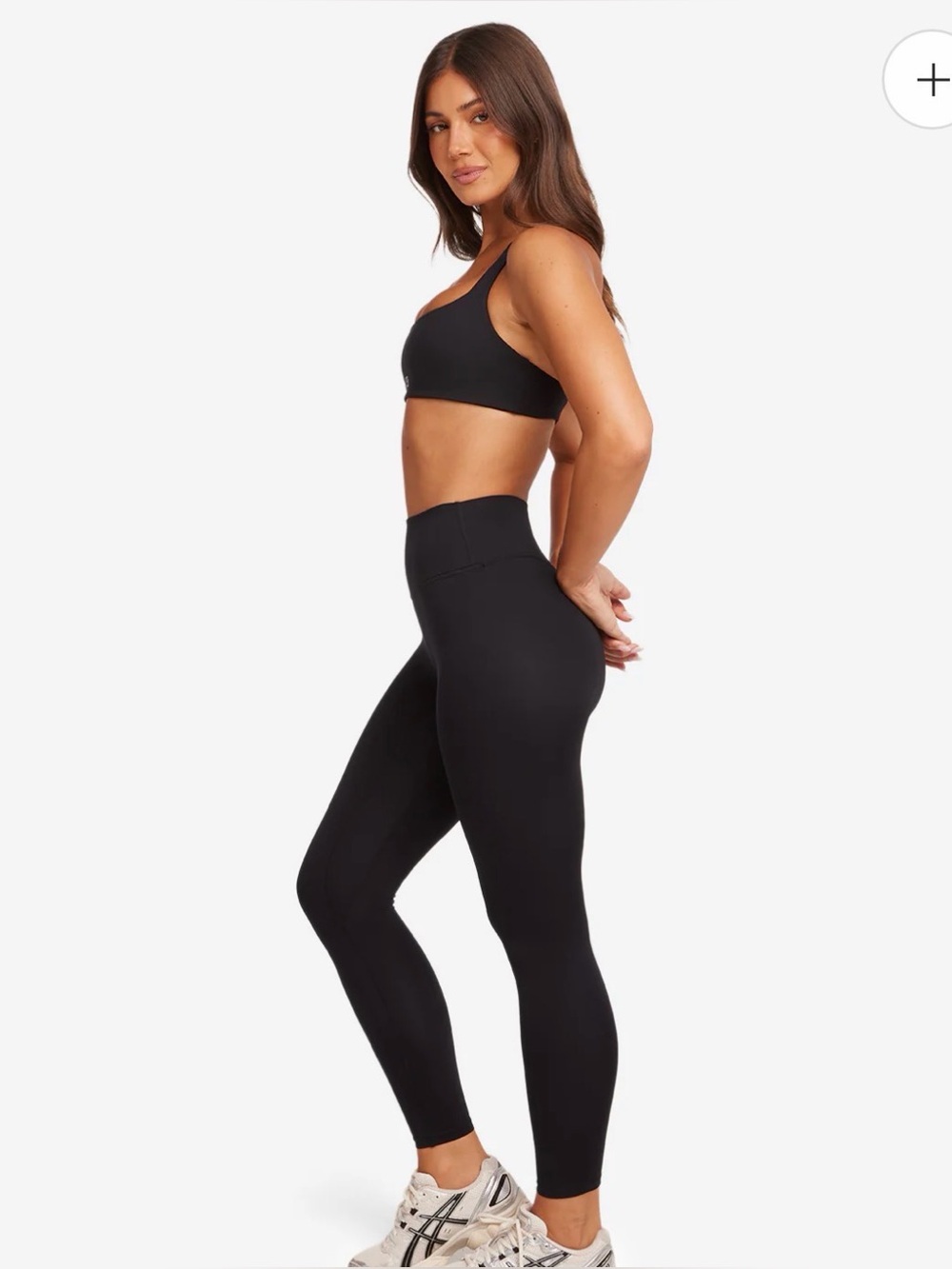 NWT Crop Shop Boutique CSB Serenity Leggings in Black Size Small - Picture 4 of 9